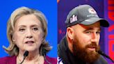 Hillary Clinton Sends a Cheeky Message to Travis Kelce Amid Taylor Swift Romance