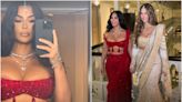 Kim and Khloe Kardashian take India by storm in Manish Malhotra saris for Anant-Radhika wedding