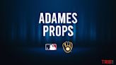 Willy Adames vs. Padres Preview, Player Prop Bets - June 20