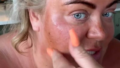 Gemma Collins suffers blunder as she mistakes fake tan for face serum