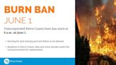 Pierce County not taking chances, announces burn ban to begin in unincorporated area