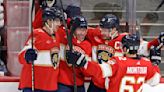 Aleksander Barkov scores twice as Panthers beat Lightning 6-1, advance to second round