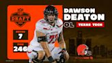 Dawson Deaton: What the Browns are getting in their 7th-round center