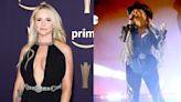 Miranda Lambert Puts Western Spin on Plunging Cocktail Dress With Turquoise Accessories for ACM Awards 2024 Red Carpet...