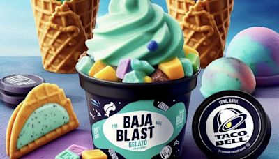 Taco Bell to Launch Baja Blast Gelato for Rewards Members on September 3 - EconoTimes