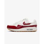 NIKE AIR MAX 1 LX 女休閒運動鞋-白紅-FJ3169100