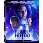 無底洞 The Abyss  4K UHD+BD 雙碟限定版(無中文 非鐵盒)