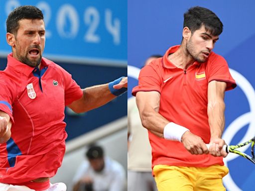 Novak Djokovic - Carlos Alcaraz: Horario y dónde ver la final de tenis de los Juegos Olímpicos de París 2024, en directo