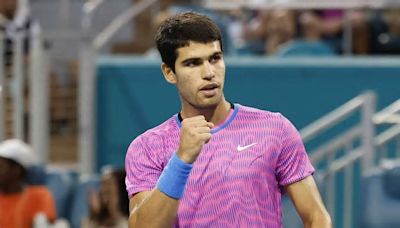 Carlos Alcaraz - Dimitrov, Masters 1.000 de Miami: horario y dónde ver por TV el partido de tenis