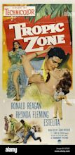 Tropic Zone - Movie Poster Stock Photo - Alamy