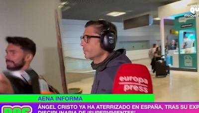 El nuevo percance que ha tenido Ángel Cristo Jr. con la organización de 'Supervivientes' a su llegada a España