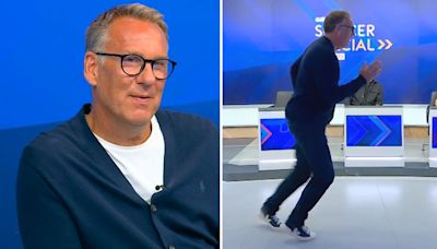 Paul Merson gives fans awkward preview of Strictly routine live on Sky Sports