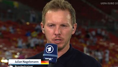 Germany head coach Julian Nagelsmann accuses referee of bias during defeat to Spain