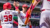 Lane Thomas' grand slam helps Nationals blast White Sox 13-3. Josiah Gray gets the win