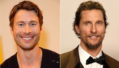 Glen Powell says Matthew McConaughey inspired him to leave 'Matrix'-like Hollywood for Texas: 'Fake world'