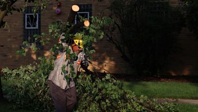 Severe storms with tornado reports whip through Midwest, killing 1 in Indiana and cutting power to thousands