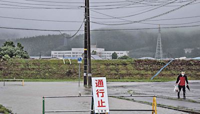 「瑪莉亞」襲日東北 岩手縣破紀錄暴雨