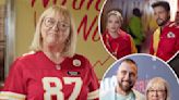 Travis Kelce’s mom Donna wears his No. 87 jersey in Hallmark’s ‘Holiday Touchdown: A Chiefs Love Story’