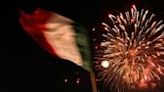 Fireworks explode during celebrations for Claudia Sheinbaum's Mexican presidential election victory