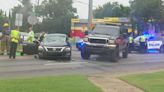 Crashes shut down West Pinhook Road