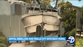 Artful rebellion: California man thwarts city officials with boat mural