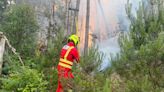 Firefighters tackle wildfires across South Wales as service is ‘inundated’