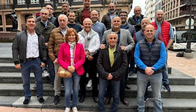 Juan Carlos Barcos, presidente de la Española de judo, recoge apoyos para la reelección en Asturias