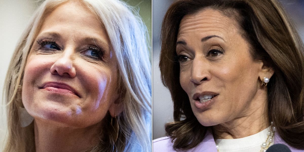 Kellyanne Conway's Dig At Kamala Harris Goes Left After She Fires Off... Compliments