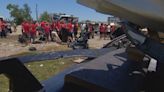 More than 100 Ponder HS students clean up Ray Roberts Mariana weeks after tornado