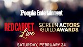Watch the 2024 SAG Awards red carpet livestream with EW and PEOPLE