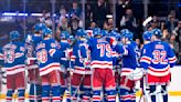 Rangers become 1st NHL team to clinch playoff berth, beat Flyers 6-5 on Fox's quick goal in OT