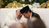 In Asia, pope urges Indonesia to live up to promise of 'harmony in diversity,' fight extremism