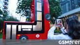 Samsung folds a London bus to promote its new foldables