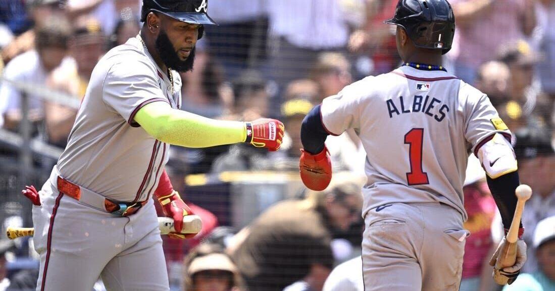 MLB: Atlanta Braves at San Diego Padres