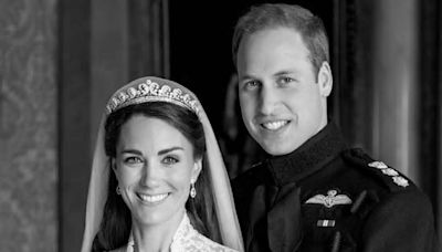 La foto inédita del príncipe Guillermo y Kate Middleton en su aniversario de boda más difícil