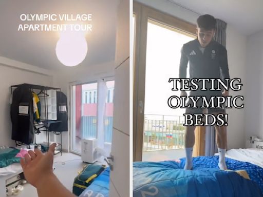 Olympians Are Showing What Their Paris 2024 Rooms Look Like, And It's Not Exactly Lux
