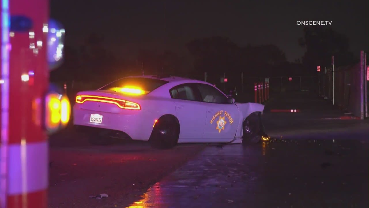 Teen girl arrested after crashing into CHP unit during multi-county pursuit