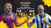 FC Barcelona vs. Real Sociedad: horario, TV, estadísticas, clasificación y pronósticos
