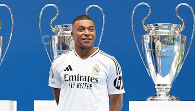 Las fotografías inéditas del Mbappé más madridista: entrenando con Zidane y con la camiseta de los galácticos