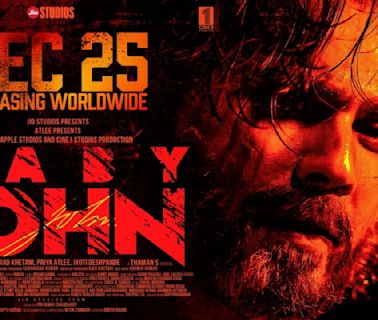 Baby John New Poster: Varun Dhawan looks intense in a never-seen-before avatar; sports long hair and bearded look