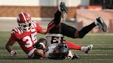 Maier throws for three touchdowns, leads Stampeders to 25-24 win over Lions