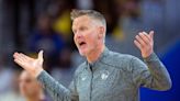 Warriors coach Steve Kerr back after bout with COVID-19, awaits Suns-Mavericks Game 7 winner