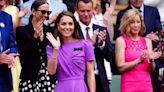 Kate Middleton beams in vivid purple dress at men’s Wimbledon final