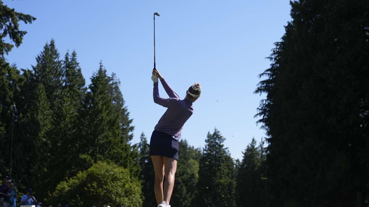 Lexi Thompson shoots 68 to take 1st-round lead at the Women's PGA Championship