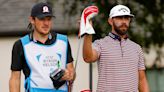 Erik van Rooyen grouped with his caddie at 3M Open