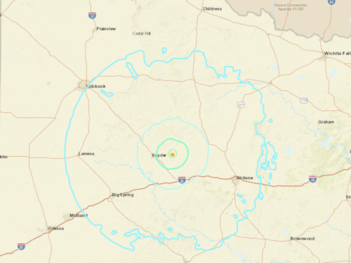 West Texans report feeling tremors after 4.9 earthquake hits Scurry County Monday night