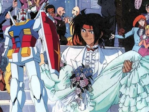 Gundam Goes Viral Thanks to One Fan's Wedding Suit