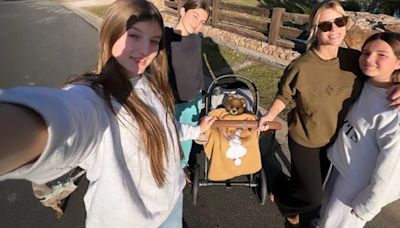 Nicole Neumann compartió el primer paseo de Cruz Urcera con sus hermanas tras el acuerdo legal con Fabián Cubero