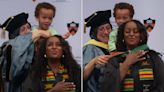 Mom Receives Master’s Hood from 3-Year-Old Son at Princeton Graduation: 'A Moment I Will Never Forget'