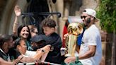 Celtics share 18th NBA title with fans during parade through Boston